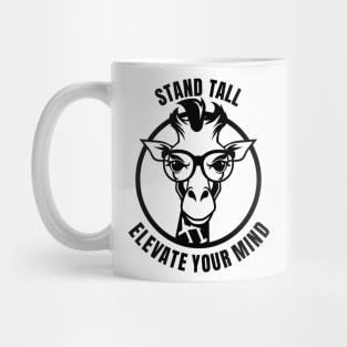 Stand Tall As a Smart Giraffe Mug